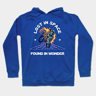 Lost in Space Found In Wonder - Retro Hoodie